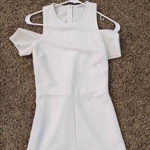 Zara White Romper